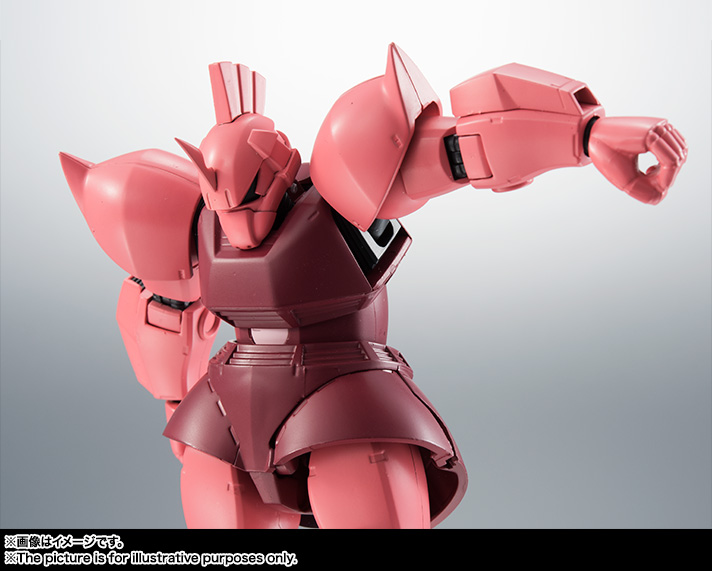 新ギミックで自然なポージングが可能！「ROBOT魂 シャア専用