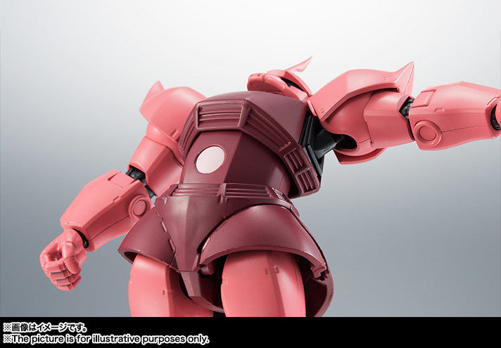 新ギミックで自然なポージングが可能！「ROBOT魂 シャア専用