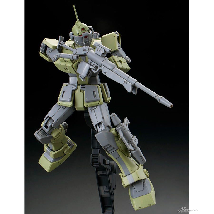 THE ORIGIN MSD「HG ジム・スナイパーカスタム」プレミアムバンダイに 