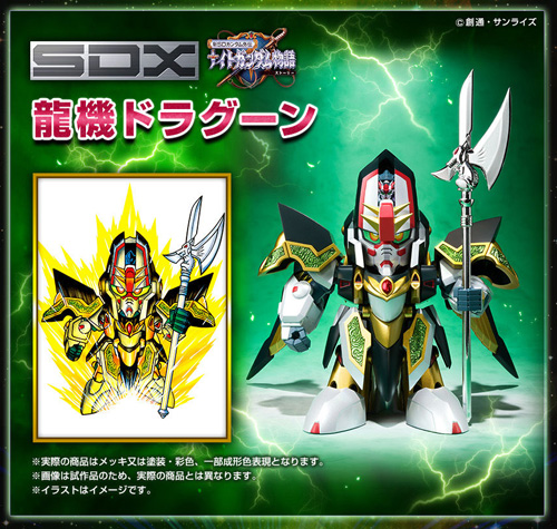 全高約140mmの大型サイズフィギュア Sdx 龍機ドラグーン 本日予約受付スタート Gundam Info 全高約140mmの大型サイズフィギュア Sdx 龍機ドラグーン 本日予約受付スタート Gundam Info