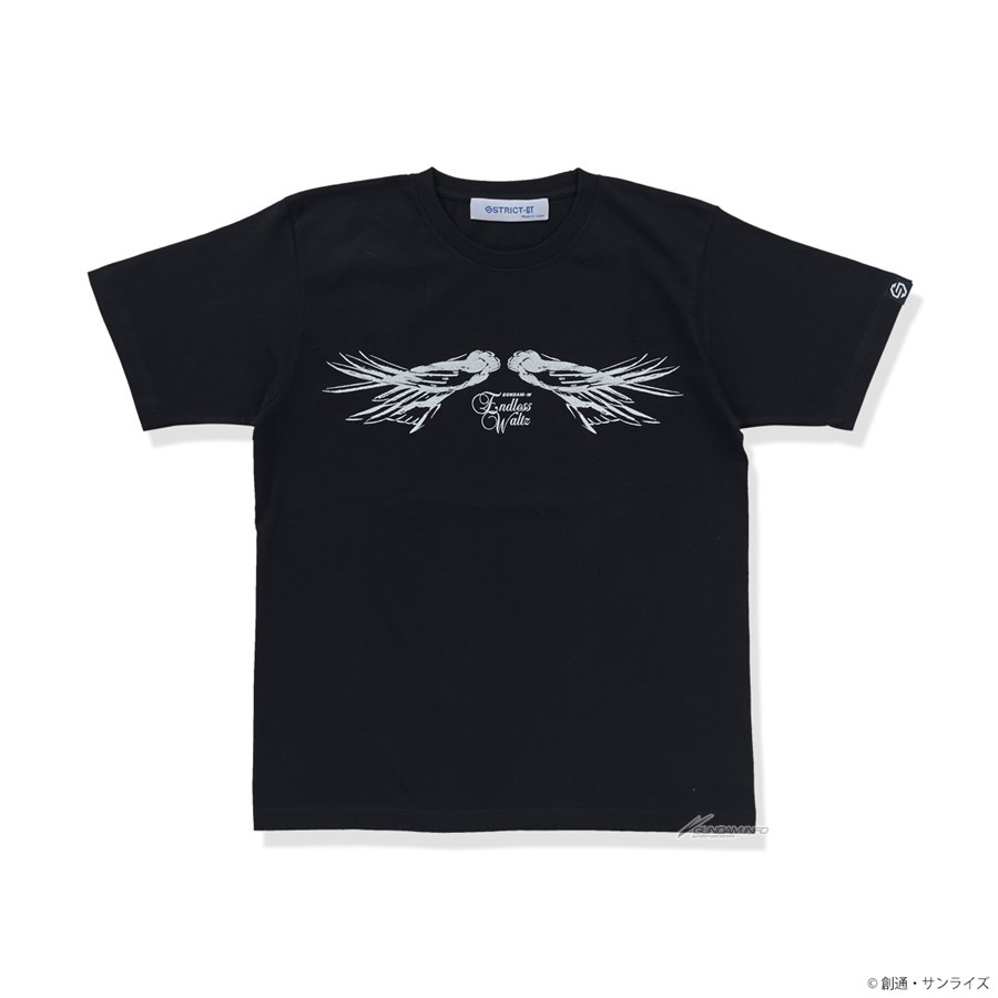 【激レア非売品】 新品 ガンプラ焼き エプロン ガンダムカフェ Tシャツ M 新機動戦記ガンダムW フルカラーTシャツ （全7種）【2025年8月
