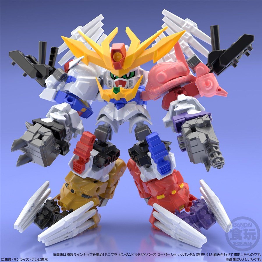 ミニプラ ガンダムビルドダイバーズ グレートショックガンダム