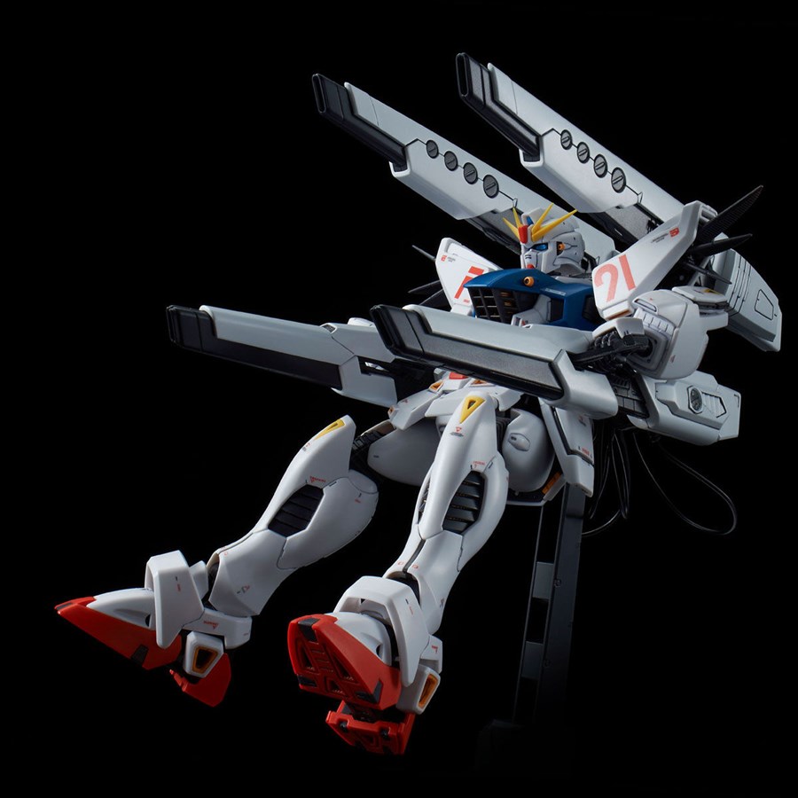 2形態を再現可能！「MG ガンダムF91 Ver.2.0 バックキャノン装着型 ...