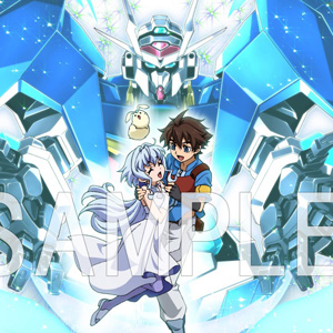 ダブルオースカイとリク サラ 12 21発売 ガンダムビルドダイバーズ Blu Ray Box2 収録のジャケットイラスト公開 Gundam Info