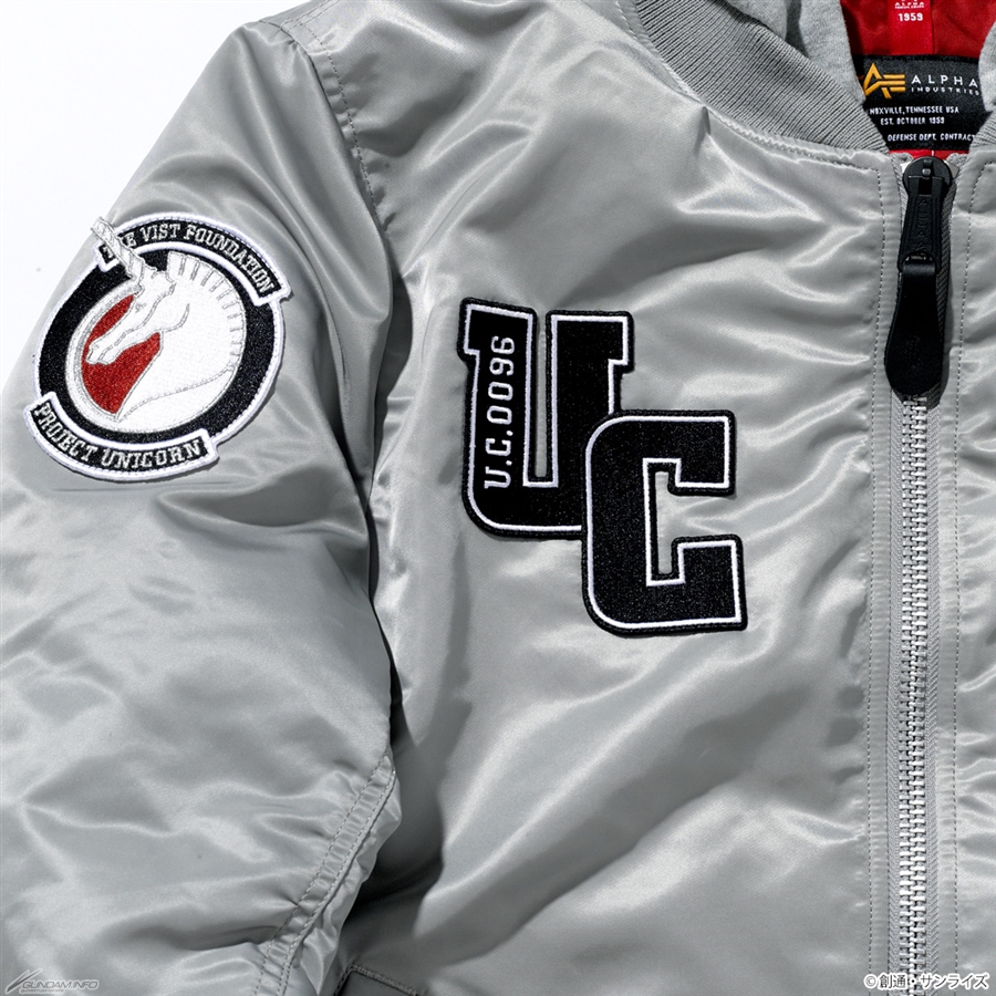 STRICT-G×ALPHA INDUSTRIES「ガンダムUC」＆「逆襲のシャア」MA