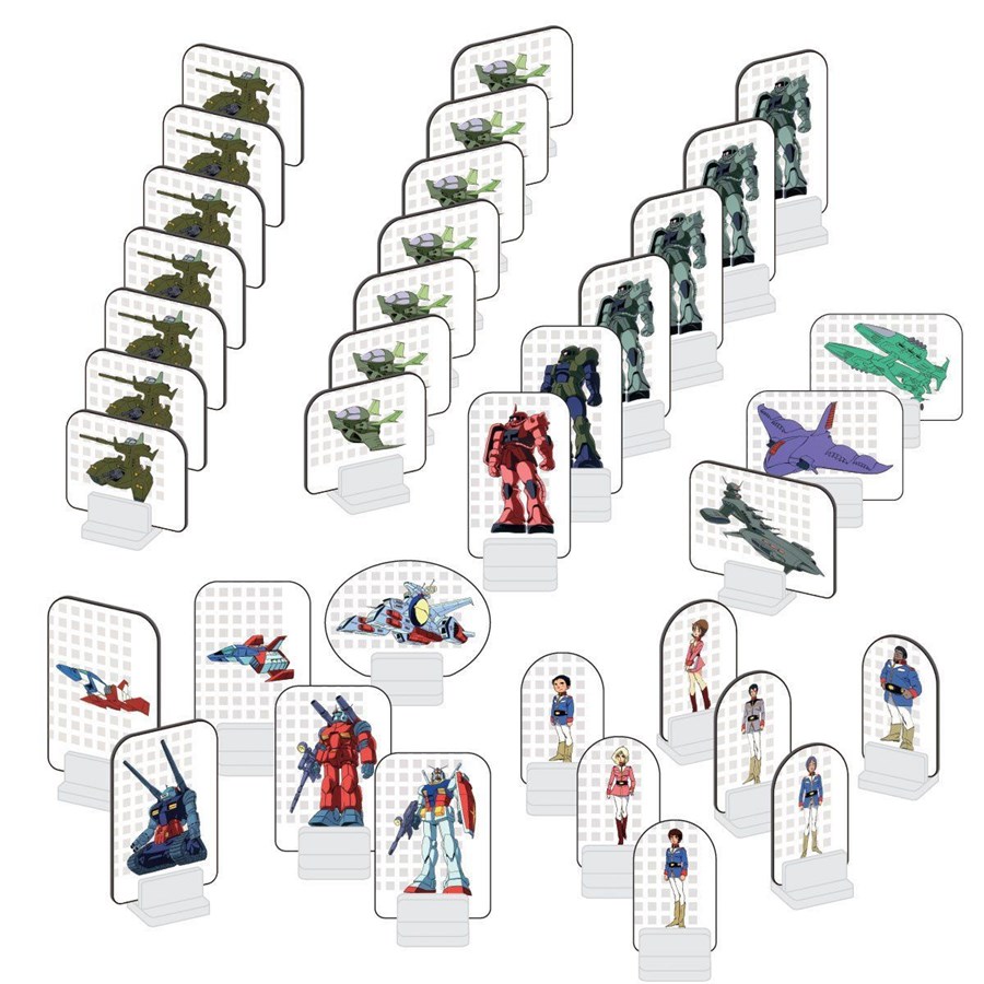 協力型ボードゲーム Gundam The Game 機動戦士ガンダム ガンダム大地に立つ 19年3月発売決定 Gundam Info