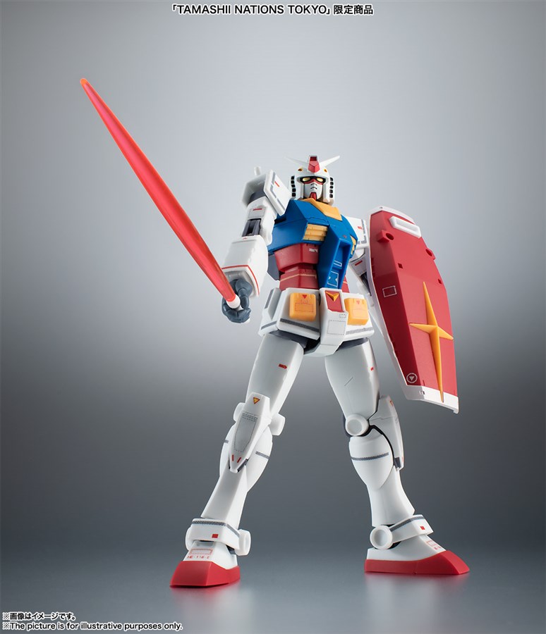 TAMASHII NATIONS TOKYO限定！「ROBOT魂 ガンダム ver