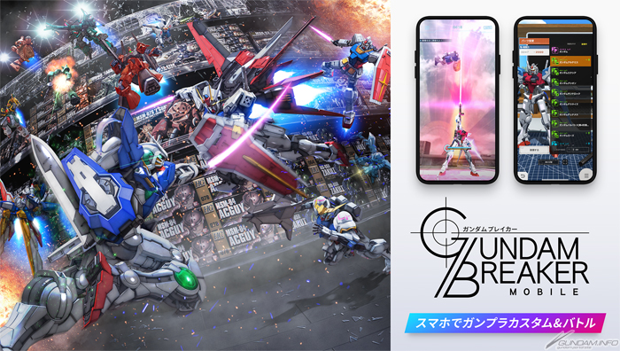 Ios Android ガンダムブレイカーモバイル 事前登録数30万件突破報酬を新たに追加 Gundam Info