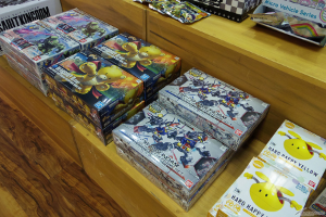 店内ではガンプラも販売！