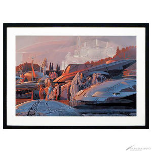 7.「ペブルビーチ・トリプティック（右）」 863×608mm / 162,000円（税込）