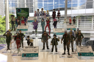 作品毎のキャラクターを集められる「アクリルスタンド」をガンダムカフェで手に入れよう！