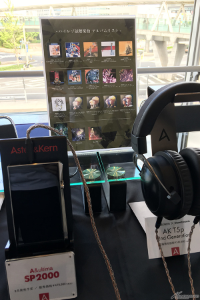 ガンダムのハイレゾ楽曲を最新オーディオ機器で試聴できるコーナーも！