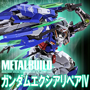 METAL BUILD ガンダムエクシアリペアIV」2次予約受付中！新たな7つの剣