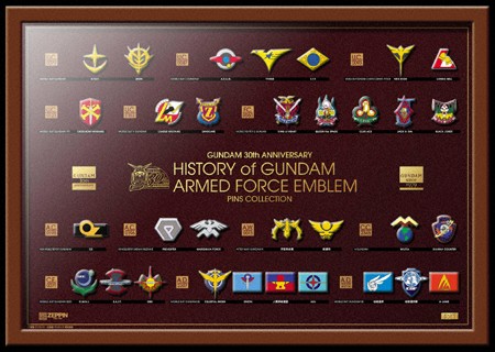 限定品 機動戦士ガンダム 生誕30周年記念 エンブレム ピンズコレクション