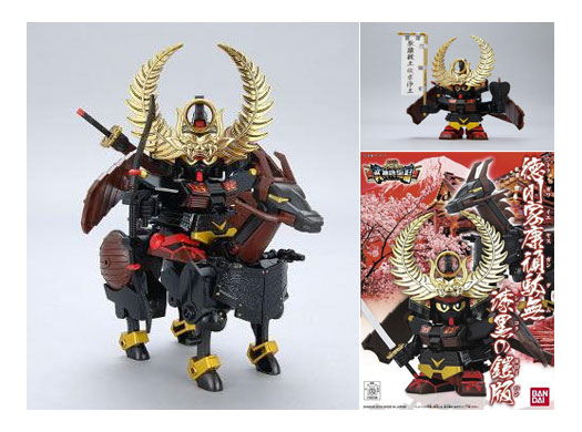 MG 武者ガンダムMk-II 徳川家康Ver.」&「BB戦士 徳川家康頑駄無 漆黒