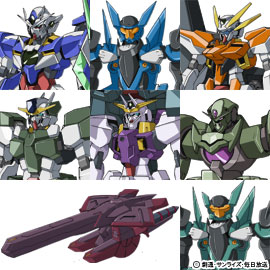 ｑ 劇場版 機動戦士ガンダム00 A Wakening Of The Trailblazer に登場するms 第一印象でどれが好き はダブルオークアンタが1位 10年6月28日 10年7月4日 Gundam Info