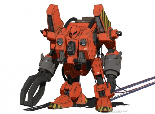 モビルワーカーMW-01 01式後期型(マッシュ機) (HG) (ガンプラ