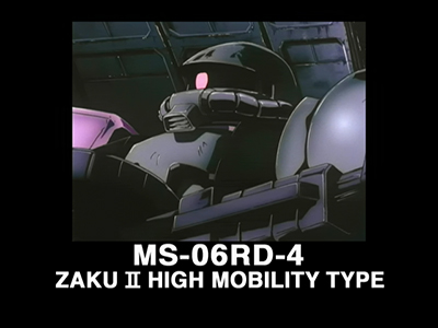 ガンダムms動画図鑑 第416回 Ms 04rd 4 高機動型ザク 機動戦士ガンダム第08ms小隊より Gundam Info