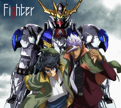 鉄血のオルフェンズ 新オープニングテーマ Fighter 3月1日発売 期間生産限定盤イラスト公開 Gundam Info