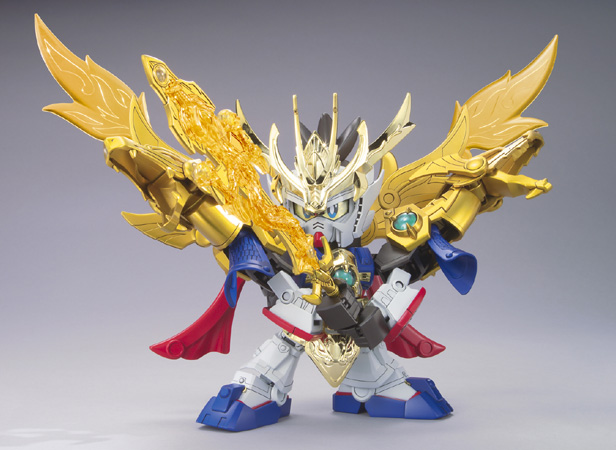 SDガンダム三国伝 045 真 豪華 翔烈帝 龍装 劉備ガンダム