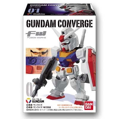 BANDAI - ガンダムコンバージ 第1弾 ガンダムエクシア ユニオン