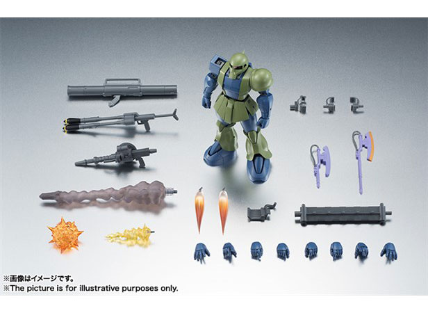 ROBOT魂〈SIDE MS〉 MS-05 旧ザク ver. A.N.I.M.E. | GUNDAM.INFO