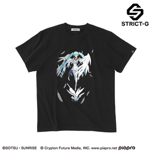 STRICT-G 初音ミク×ウイングガンダムゼロ EW Tシャツ