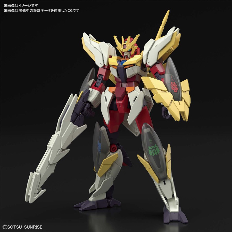 HGBD:R 主人公機チーム4体セット最終決戦Ver. 特別カラー（仮