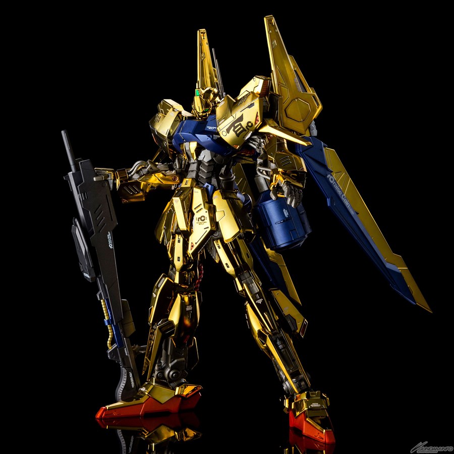 「MG 百式ライズカイン」本日13時より予約受付開始!全身の外装はゴールドコーティングを採用!