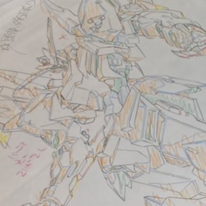 鉄血のオルフェンズ 原画や ビルドダイバーズre Rise 絵コンテも 大張正己個展brave Works フォトレポート Gundam Info