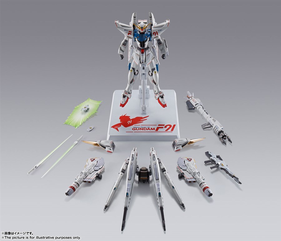 METAL BUILD ガンダムF91 CHRONICLE WHITE Ver.」本日発売