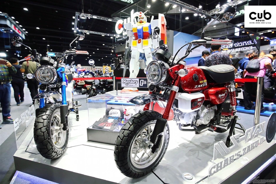 Honda モンキー125とガンダムがコラボ!タイ限定販売の「モンキー ガンダムリミテッドエディション」が登場!