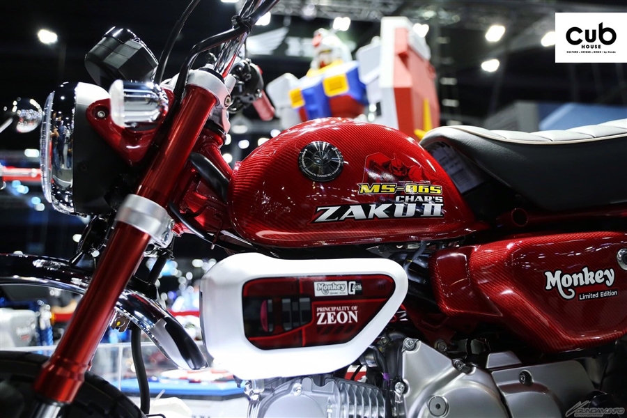 Honda モンキー125とガンダムがコラボ!タイ限定販売の「モンキー ガンダムリミテッドエディション」が登場!