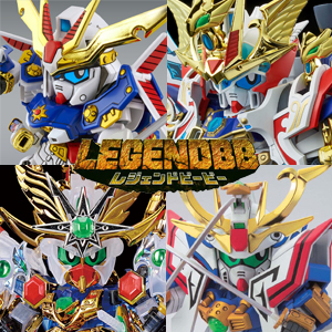 SDガンダム BB戦士 轟天頑駄無、新世大将軍、機動武者大鋼　セット ガンプラ「BB戦士 LEGENDBB 新世大将軍」や「BB戦士 LEGENDBB 烈
