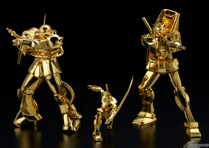 U Worksシリーズ 純金像 ガンダム 純金像 シャア専用ザクii 4月下旬より予約開始 Gundam Info U Worksシリーズ 純金像 ガンダム 純金像 シャア専用ザクii 4月下旬より予約開始 Gundam Info