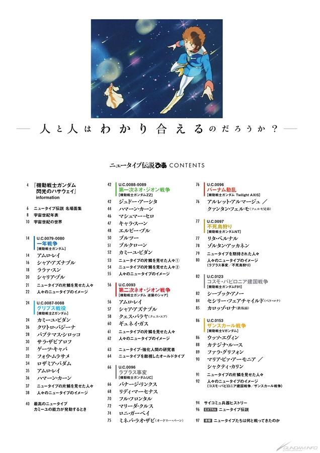 ニュータイプ が紡ぐ歴史がここに 機動戦士ガンダム ニュータイプ伝説ぴあ 好評発売中 Gundam Info ニュータイプ が紡ぐ歴史がここに 機動戦士ガンダム ニュータイプ伝説ぴあ 好評発売中 Gundam Info