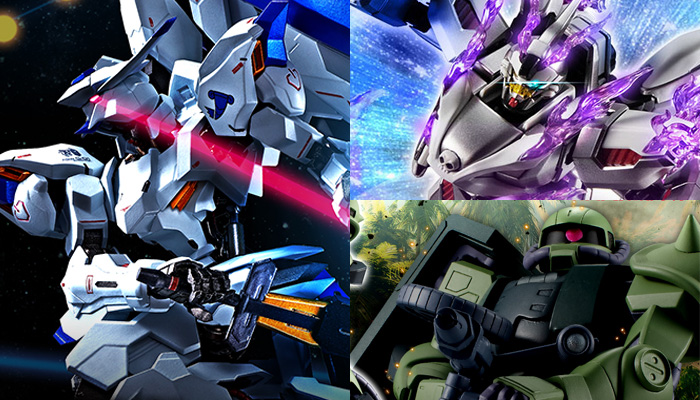 GUNDAM FIGURES LIVE」METAL ROBOT魂 ガンダムバエルなどの商品化が 