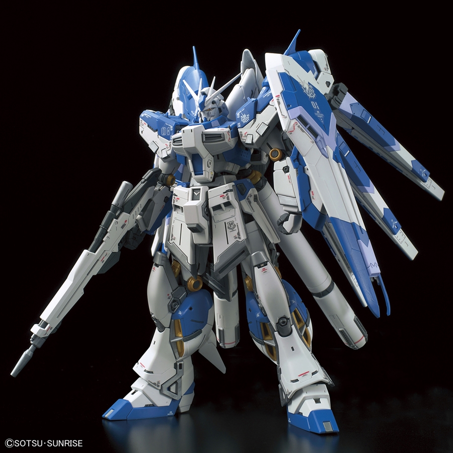 RG Hi-νガンダム」本日出荷！新解釈のディテール表現とリアリティを