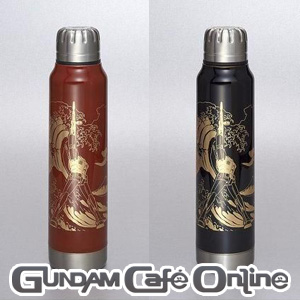 ☆ 新品 thermo mug サーモマグ アンブレラボトル漆 ガンダム×北斎