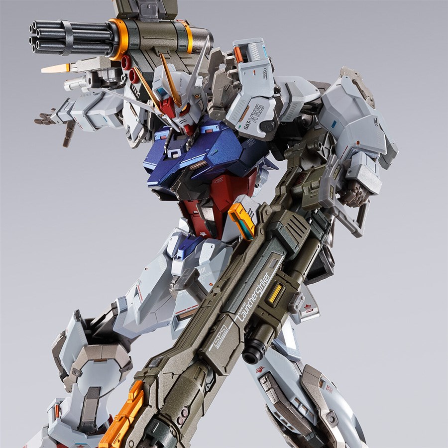 新品4個 METAL BUILD ストライクガンダム ヘリオポリス ロールアウト