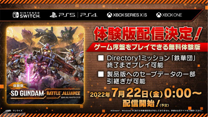 Nintendo Switch Sdガンダム バトルアライアンス コレクターズエディション の予約は8 2まで Gundam Info Nintendo Switch Sdガンダム バトルアライアンス コレクターズエディション の予約は8 2まで Gundam Info