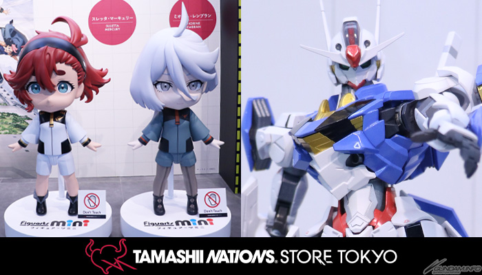 超合金 ガンダム・エアリアル」など最新アイテムを一挙展示！TNST