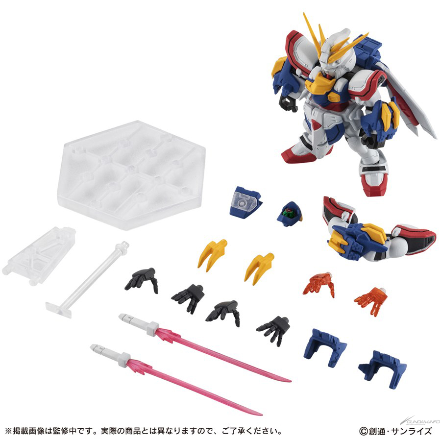 MOBILE SUIT ENSEMBLEに「ゴッドガンダム」＆「マスターガンダム