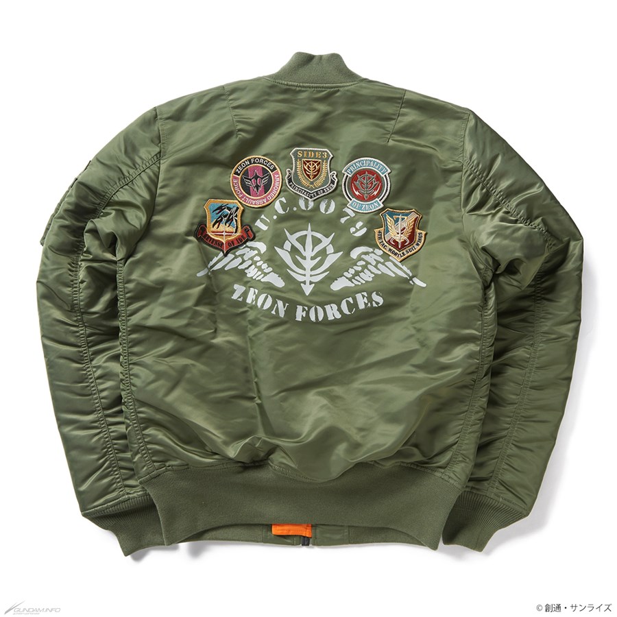 ALPHA STRICT-G ガンダム MA-1 ジオン フライトジャケット M STRICT-G - Main Image
