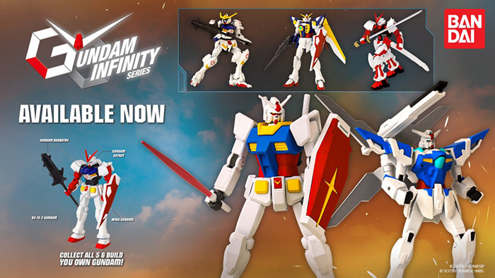 4.5インチスケールフィギュア「Gundam Infinity Series」海外限定で ...