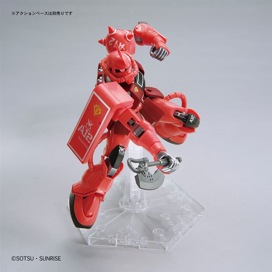川口名人完全監修のオリジナルカラーで登場！「HG シャア専用
