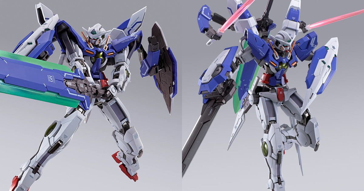 新規装備「プロトGNラスターソード」など装備！「METAL BUILD