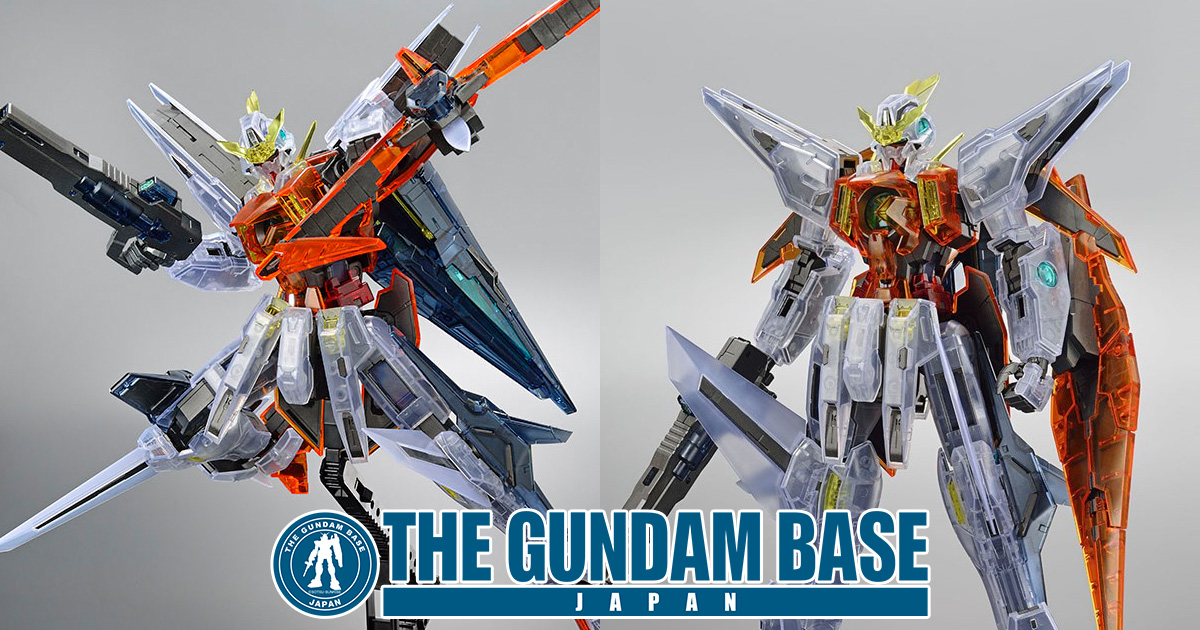 MG ガンダムキュリオス［クリアカラー］」ガンダムベースで1月14