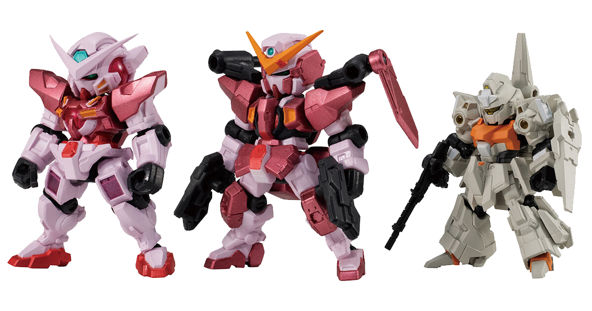 ガンダムエクシア（トランザムカラー）」など収録！「機動戦士