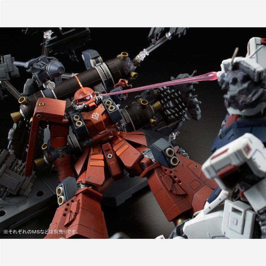 MG「フルアーマー・ガンダム（TB版）」＆「高機動型ザク“サイコ・ザク